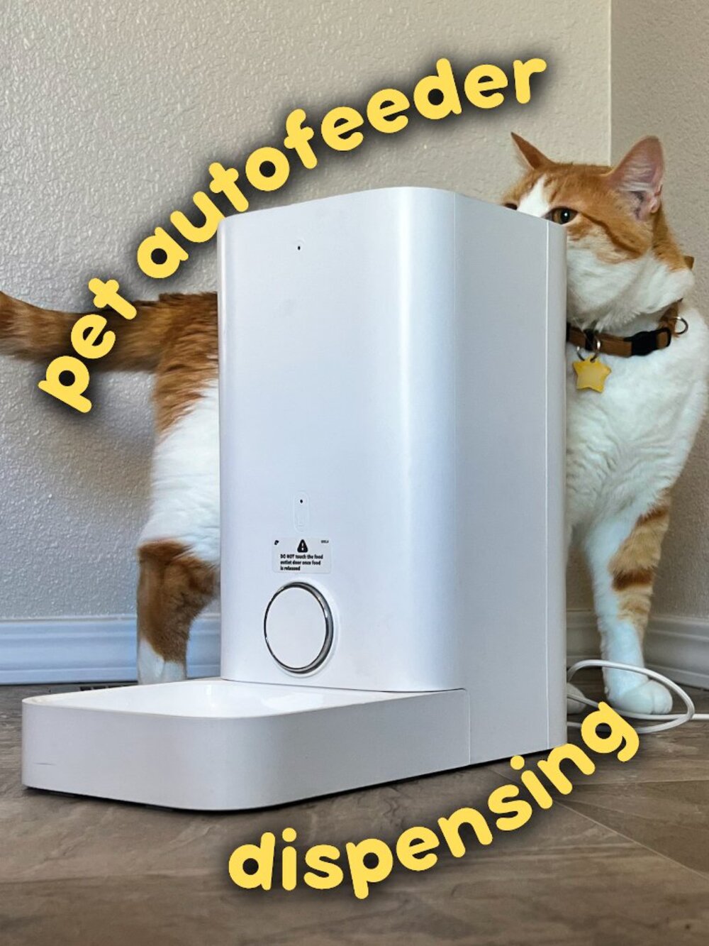 Pet Auto-Feeder (WHITE) 🐾 Well-Loved and Smooth-Running